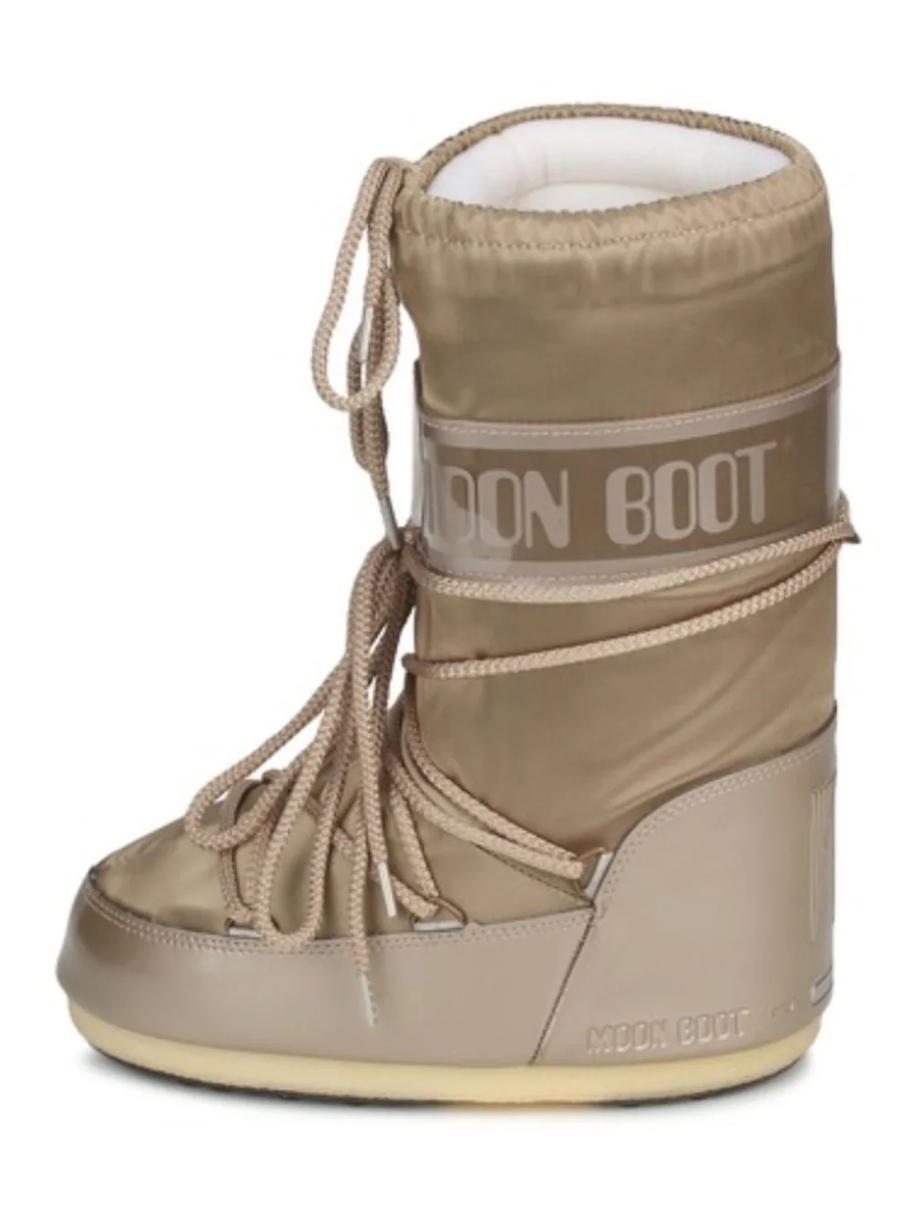 MOON BOOT Moon Boot Glance Men Size US 11-12.5 EU Size 45-47 Color Platinum NEW!